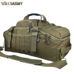 LQARMY 25L 45L 80L Tactical Military Backpack Gym Duffle Bag for Men Camping Sports Travel Workout Weekender Deployment 3 in 1