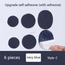 Shoe Patch Vamp Repair Sticker Subsidy Sticky Shoes Insoles Heel Protector heel hole repair Lined Anti-Wear Heel Foot Care Tool