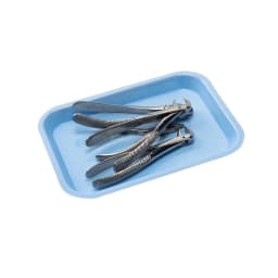 Dental Instrument Flat Tray Plastic Autoclaved Dentistry Tools Dentist Use Mini Size 240*165*22