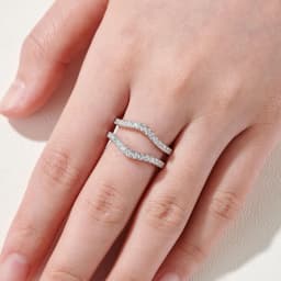 Newshe 925 Sterling Silver Moissanite Rings for Women Engagement Wedding Band Simulated Diamond Jewelry Luxury Enhancer Ring