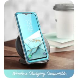 For Samsung Galaxy A12 Case (2020 Release) I-BLASON Cosmo Full-Body Marble Case Rugged Cover WITH Built-in Screen Protector