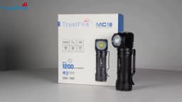 Trustfire Mc18 Headlamp Led Xp-Lhi 18650 Magnetic 2a Usb Rechargeable Head Lamp 1200lm Flashlight Headlight Magnet Tail Cap