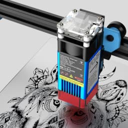 TwoTrees TTS-55 PRO CNC Laser Engraving Machine 40W/80W APP Wifi Control Metal Laser Engraver MDF Acrylic Acid Cutting Machine