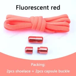 Elastic laces Sneakers No tie Shoe laces Round Shoelaces without ties Quick Shoelace for Shoes Kids Adult One Size fits All Shoe