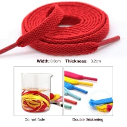 1 pair thicken classic shoelaces for sneakers shoe laces solid flat shoelace casual sports laces shoes strings 100/120/140/160cm