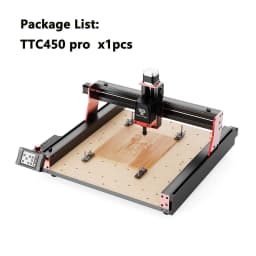 TWOTREES TTC450 Pro CNC Router With NEMA 57 Stepper Motor 4-Axis Engraver Machine for Wood Acrylic Aluminum PCB Carving Cutting