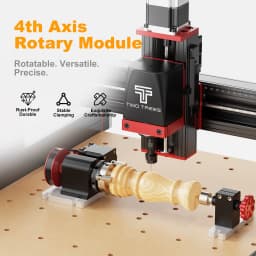 TWOTREES TTC450 Pro CNC Router With NEMA 57 Stepper Motor 4-Axis Engraver Machine for Wood Acrylic Aluminum PCB Carving Cutting