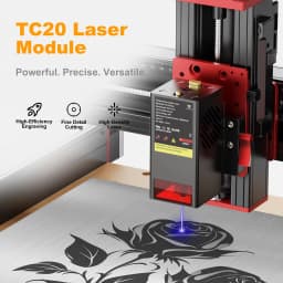 TWOTREES TTC450 Pro CNC Router With NEMA 57 Stepper Motor 4-Axis Engraver Machine for Wood Acrylic Aluminum PCB Carving Cutting