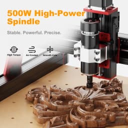 TWOTREES TTC450 Pro CNC Router With NEMA 57 Stepper Motor 4-Axis Engraver Machine for Wood Acrylic Aluminum PCB Carving Cutting