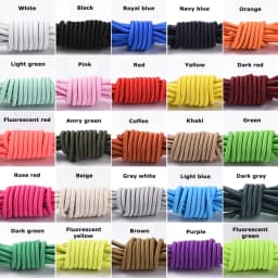 1Pair Elastic Shoelaces Round No Tie Shoe laces Sneakers Shoelace Kids Adult Rubber elastic Laces Lock One Size Fits All Shoes