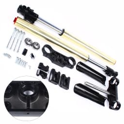 29" 45/48mm Triple Tree Clamp Front Forks Shock For 110cc 125cc Pit Dirt Bike Chinese Motor Bike Tianzhong Zongshen TTR Taotao