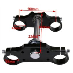 29" 45/48mm Triple Tree Clamp Front Forks Shock For 110cc 125cc Pit Dirt Bike Chinese Motor Bike Tianzhong Zongshen TTR Taotao