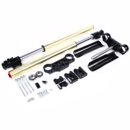 29" 45/48mm Triple Tree Clamp Front Forks Shock For 110cc 125cc Pit Dirt Bike Chinese Motor Bike Tianzhong Zongshen TTR Taotao