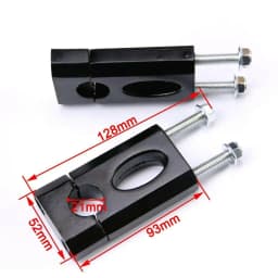 29" 45/48mm Triple Tree Clamp Front Forks Shock For 110cc 125cc Pit Dirt Bike Chinese Motor Bike Tianzhong Zongshen TTR Taotao