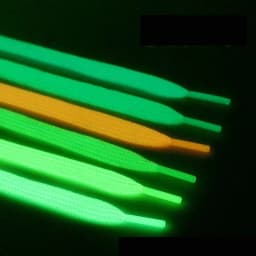 1Pair Luminous Shoelace Athletic Sport Flat Shoe Laces Glow In The Dark Night Color Fluorescent Shoelace 80/100/120/140CM YG-2