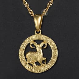 12 Zodiac Sign Constellations Gold Color Pendant Necklace For Women Men Male Wholesale Dropshipping Jewelry Hot Birthday Gifts