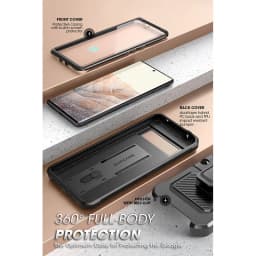 For Google Pixel 7 Pro Case (2022) 5G SUPCASE UB Pro Full-Body Rugged Holster & Kickstand Case with Built-in Screen Protector