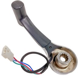 The outboard engine throttle control handle 877710T2 is used for the top installation of Mercury remote control box 8M0059686