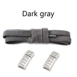 New Diamond Magnetic Lock Shoelaces without ties Kids Adult Elastic Laces Sneakers 8mm Flats No Tie Shoe laces Shoes Accessories