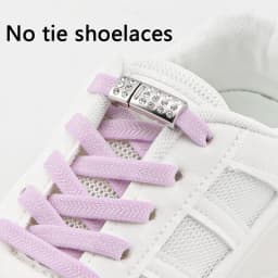 New Diamond Magnetic Lock Shoelaces without ties Kids Adult Elastic Laces Sneakers 8mm Flats No Tie Shoe laces Shoes Accessories