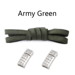New Diamond Magnetic Lock Shoelaces without ties Kids Adult Elastic Laces Sneakers 8mm Flats No Tie Shoe laces Shoes Accessories