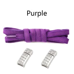 New Diamond Magnetic Lock Shoelaces without ties Kids Adult Elastic Laces Sneakers 8mm Flats No Tie Shoe laces Shoes Accessories