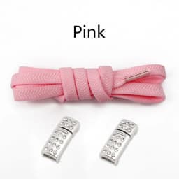 New Diamond Magnetic Lock Shoelaces without ties Kids Adult Elastic Laces Sneakers 8mm Flats No Tie Shoe laces Shoes Accessories