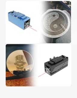 TWOTREES TTS-55 Laser Engraving Machine With Wifi Offline Control 1064nm Red Laser Engraver for Engraving Jewelry Ring Bracelet