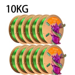 ERYONE 10KG Triple Color Silk PLA Premium Filament 3D Print Big Sale,Multicolor Available,1KG per Spool