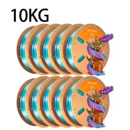 ERYONE 10KG Triple Color Silk PLA Premium Filament 3D Print Big Sale,Multicolor Available,1KG per Spool