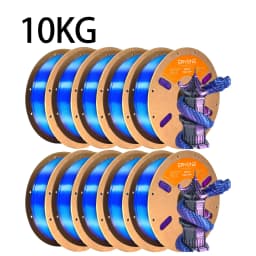 ERYONE 10KG Triple Color Silk PLA Premium Filament 3D Print Big Sale,Multicolor Available,1KG per Spool