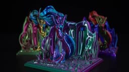 ERYONE 10KG Triple Color Silk PLA Premium Filament 3D Print Big Sale,Multicolor Available,1KG per Spool