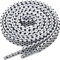 2Pcs Double layer Hollow Shoelaces Flat Laces for Shoes Dual Coloured Shoe laces White Black Sneakers Shoelace 100/120/140CM