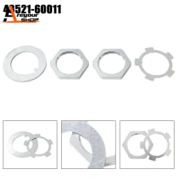 Areyourshop Front Axle Hub Spindle Lock Nut Washer Kit 43521-60011 For Toyota Hiluxs 4352160011 Axle Nuts Parts Car-Styling