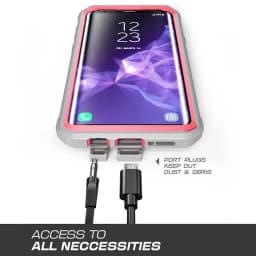 For Samsung Galaxy S9 Case (2018 Release ) SUPCASE UB Pro Full-Body Rugged Holster Cover Case with Built-in Screen Protector