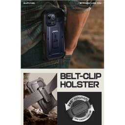 SUPCASE For iPhone 15 Pro Max Case 6.7" (2023) UB Pro Full-Body Rugged Heavy Duty Rugged Case with Built-in Screen Protector