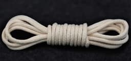 1Pair Waxed Cotton Round Shoe laces Leather Shoes lace Waterproof ShoeLaces Men Boots Shoelace Shoestring