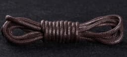 1Pair Waxed Cotton Round Shoe laces Leather Shoes lace Waterproof ShoeLaces Men Boots Shoelace Shoestring