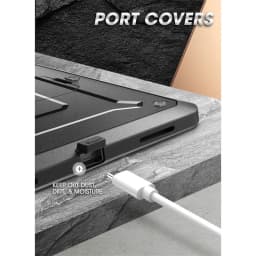 For iPad Pro 12.9 Case (2022/2021/2020) SUPCASE UB Pro Full-Body Rugged Kickstand Protective Case with Built-in Screen Protector