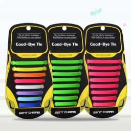 16Pcs/lot Elastic Silicone Shoelaces Kids Unisex Adult Athletic Running No Tie Shoelace Sneakers Fit Strap Shoe Laces Wholesale