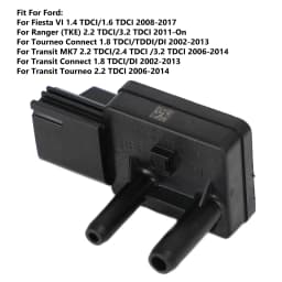 Areyourshop DPF Exhaust Pressure Sensor For Ford Fiesta Transit 2008-2017 6G9N-5L200-AB 1600077 8H42-5H209-AD Car Auto Parts