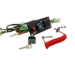 Single Engine Ignition Cut Off Switch Panel Kit (4-Led) for Honda outboards 06323-ZZ5-764