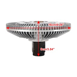 Areyourshop Fan Clutch 115835 Fit for Ford Ranger Fit for Mazda BT50 2.2L 3.2L Turbo Diesel Replace Car Accessories