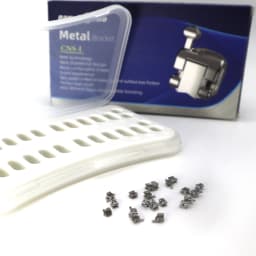 Easyinsmile Dental Material for Metal Self Ligating Orhto Bracket Mini Braces Roth / MBT 345 022 Newest Type High Quality