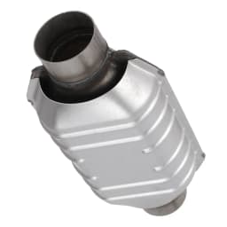 Universal 2.5" Performance Universal Catalytic Converter 13" Length with Heat Shield Stainless Steel High-Flow Performance