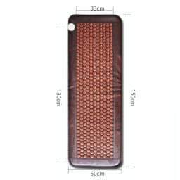 Electric Heated Jade Germanium Stone Massage Mattress Natural Tourmaline Therapy Thermal Pad Infrared Heating Jade Sofa Bed Mat
