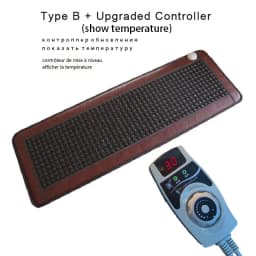 Electric Heated Jade Germanium Stone Massage Mattress Natural Tourmaline Therapy Thermal Pad Infrared Heating Jade Sofa Bed Mat