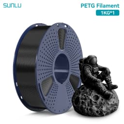 SUNLU PETG 3D Filament 1KG 1.75MM Arranged Neatly No Knots Odorless Non-Toxic Bright Color Good Toughness Nice Adhesion