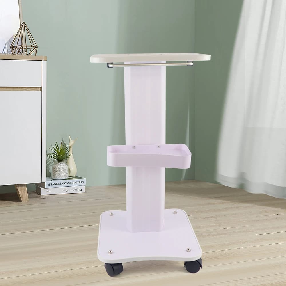 SPA Salon Multi-function ABS Three-layer Desktop Trolley Professional Beauty Device Wheel Storage Cart Personal Care