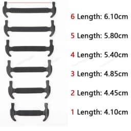 12Pcs Silicone Shoelaces for Shoes No Tie Shoe laces Elastic Laces Sneakers Kids Adult Rubber Shoelace One Size Fits All Shoes